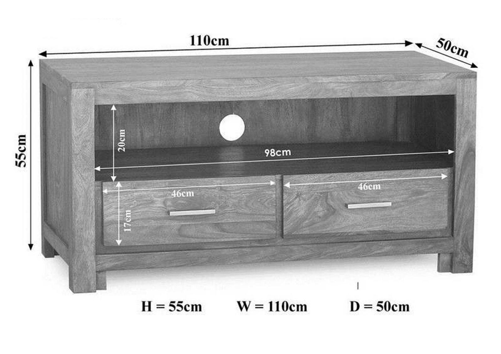 Metro Compact Sheesham TV board #1 - Duraster