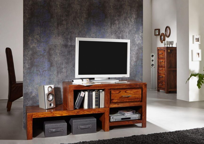 Metro Staircase Sheesham TV board #3 - Duraster