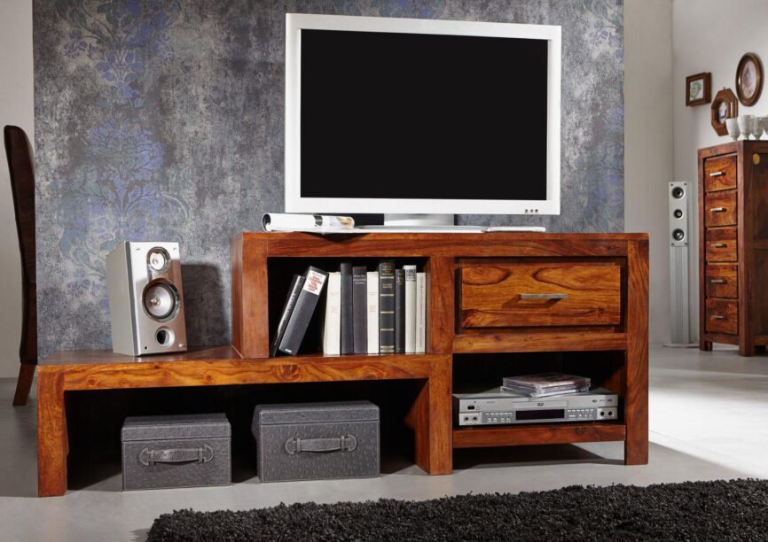 Metro Staircase Sheesham TV board #3 - Duraster