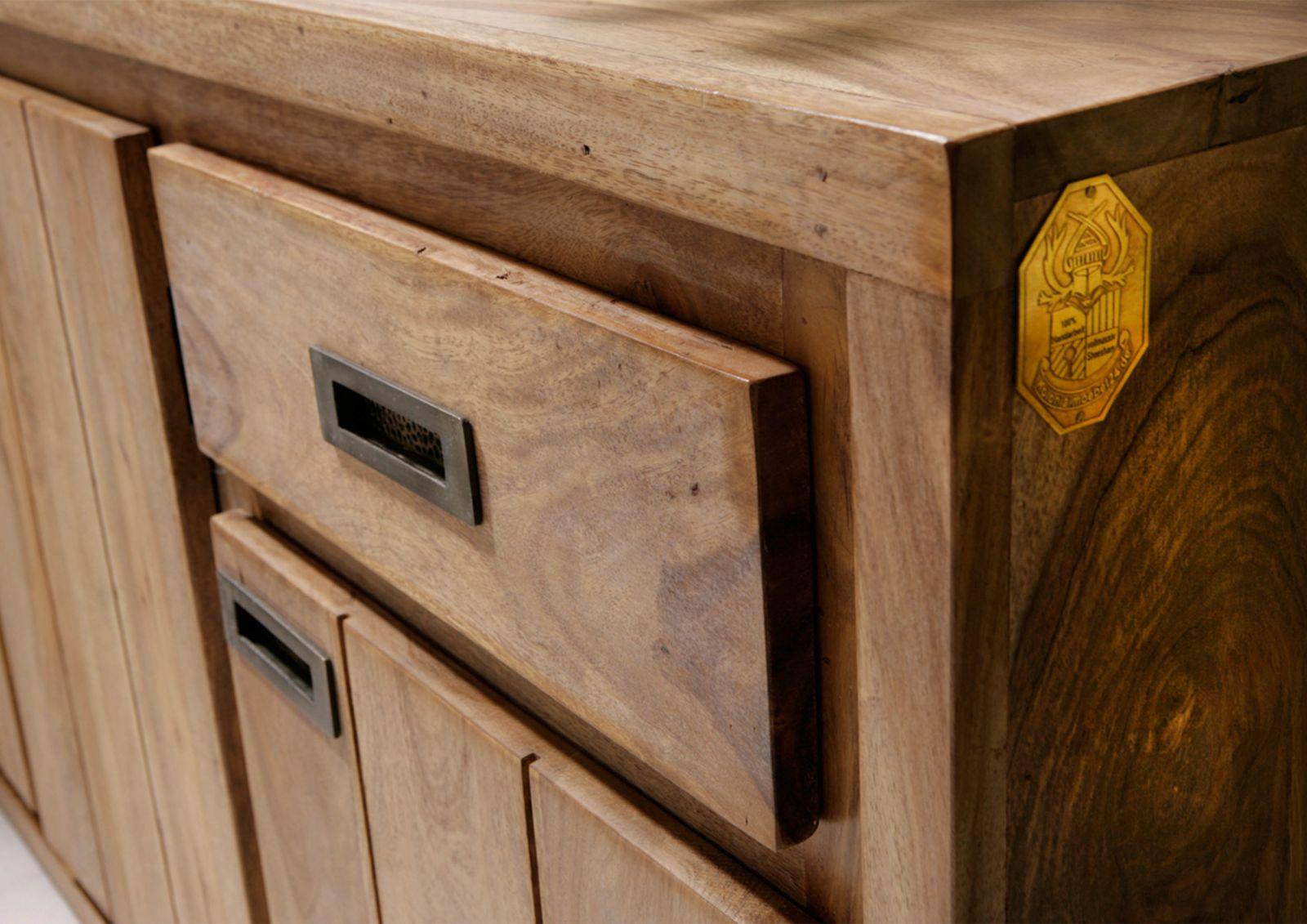 Nature Newlook Sheesham Sideboard Cabinet #3 - Duraster