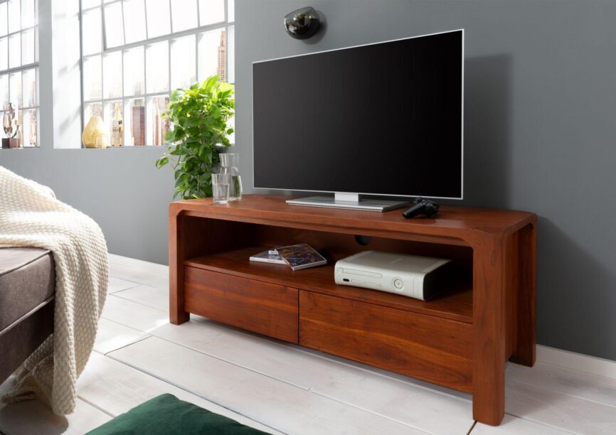 Osian Modern Style Solid Wood TV Unit - Duraster
