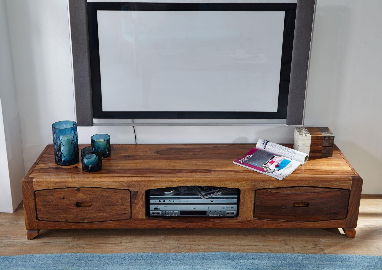 Urbane Sheesham Modernly Compact TV Unit - Duraster