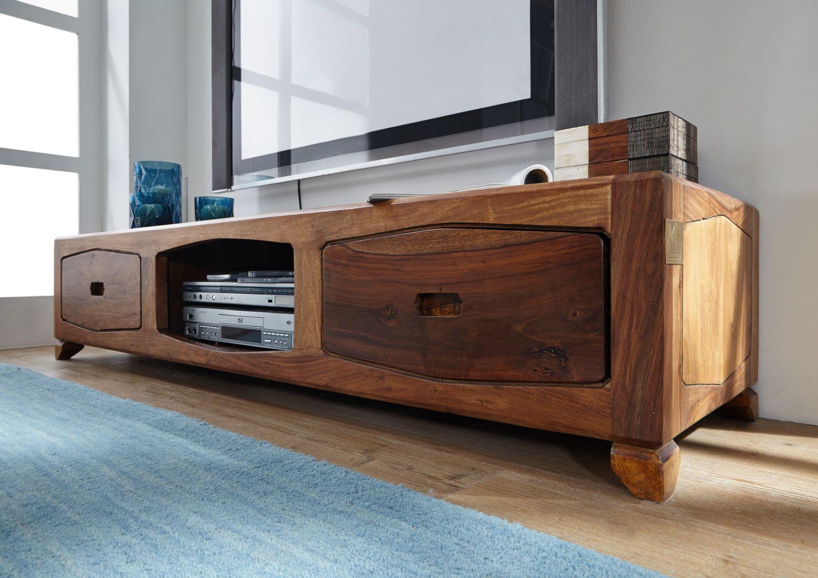 Urbane Sheesham Modernly Compact TV Unit - Duraster