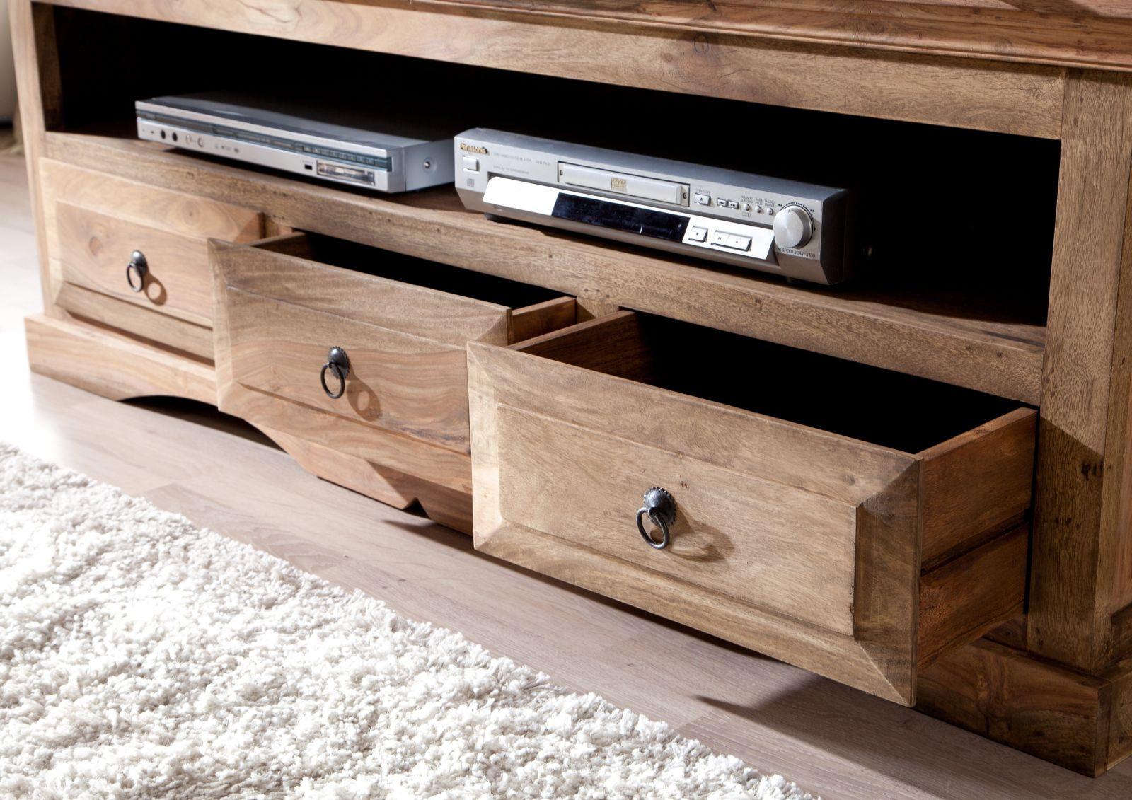 Victoria New edge Sheesham TV Unit #2 - Duraster