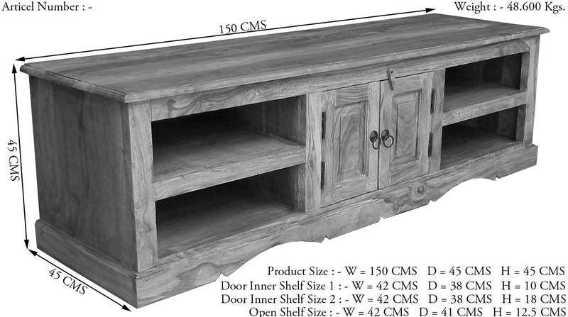 Victoria Classy Sheesham TV Unit #1 - Duraster