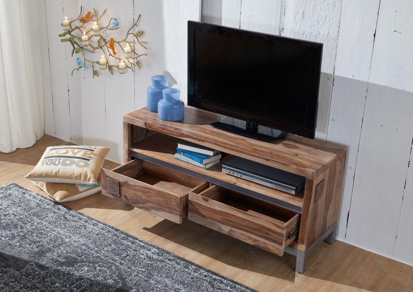 Thar Sheesham Wood Modern TV Unit - Duraster