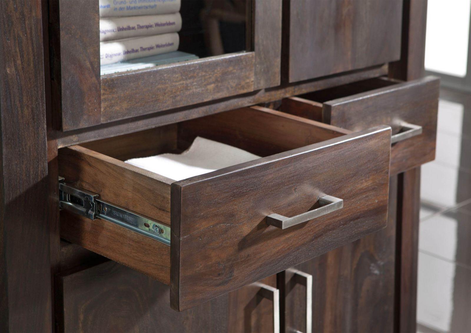 Gangaur Modern Sheesham Display Cabinet #7 - Duraster