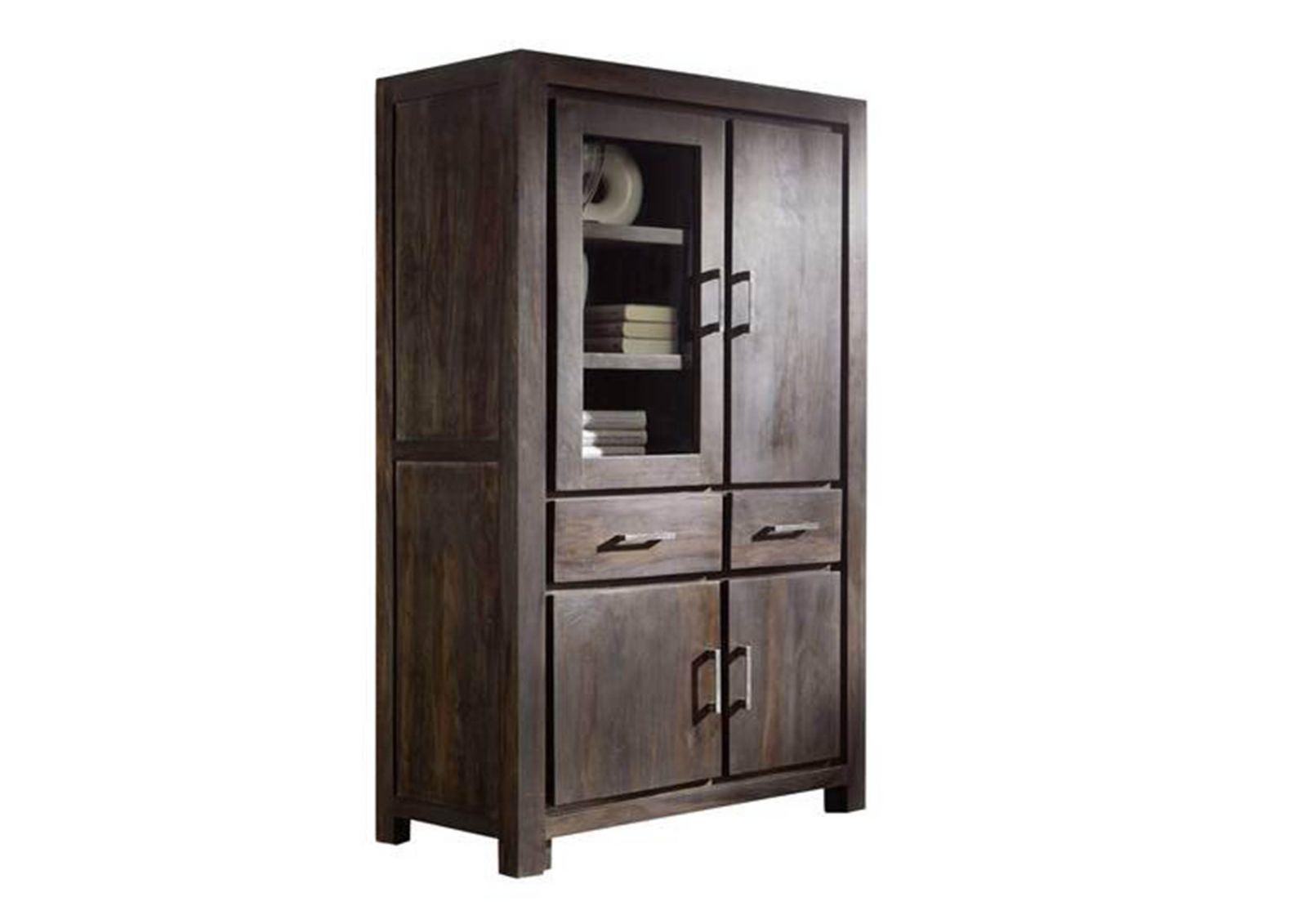 Gangaur Modern Sheesham Display Cabinet #7 - Duraster