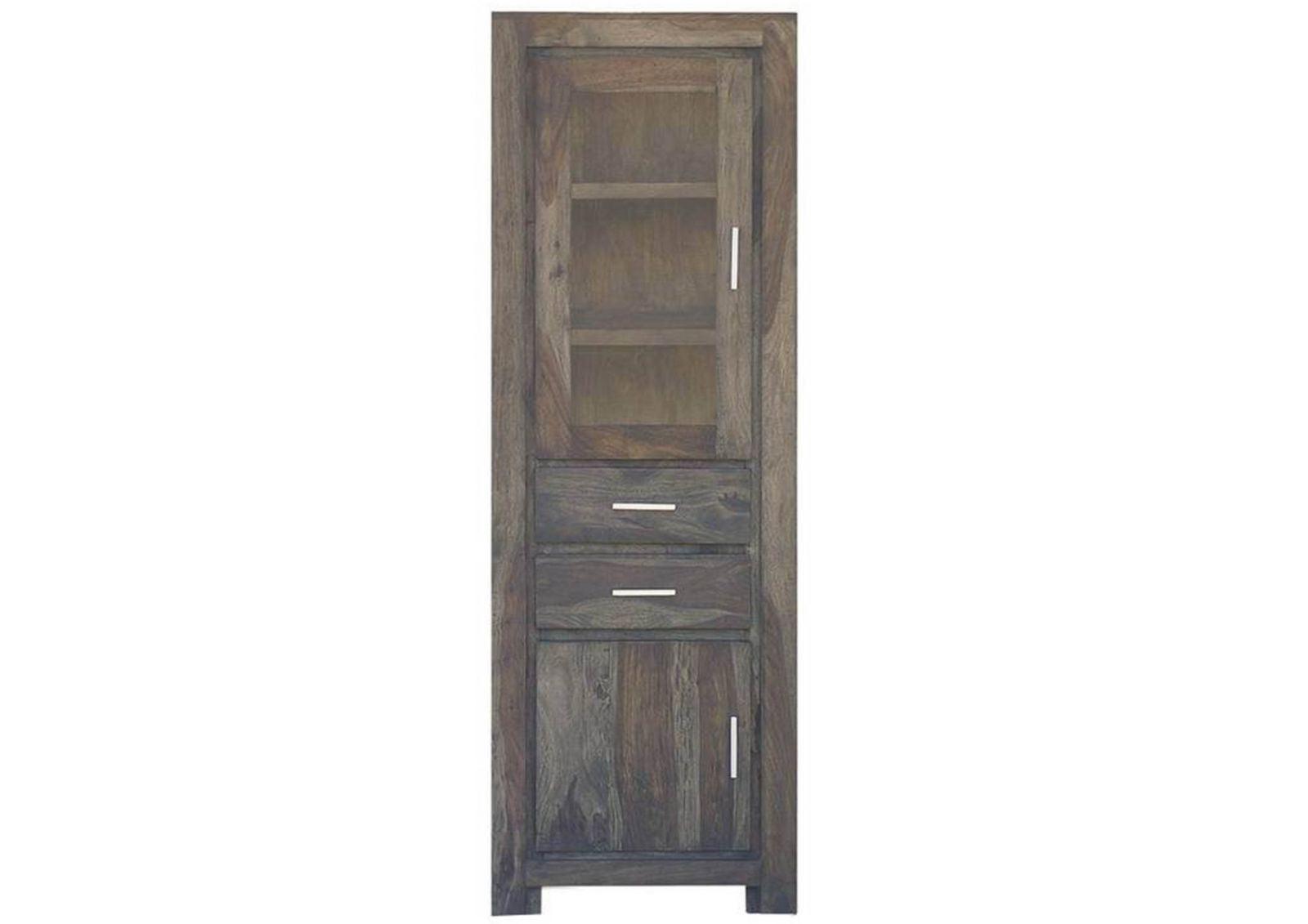 Gangaur Compact Sheesham Showcase Display Cabinet #2 - Duraster