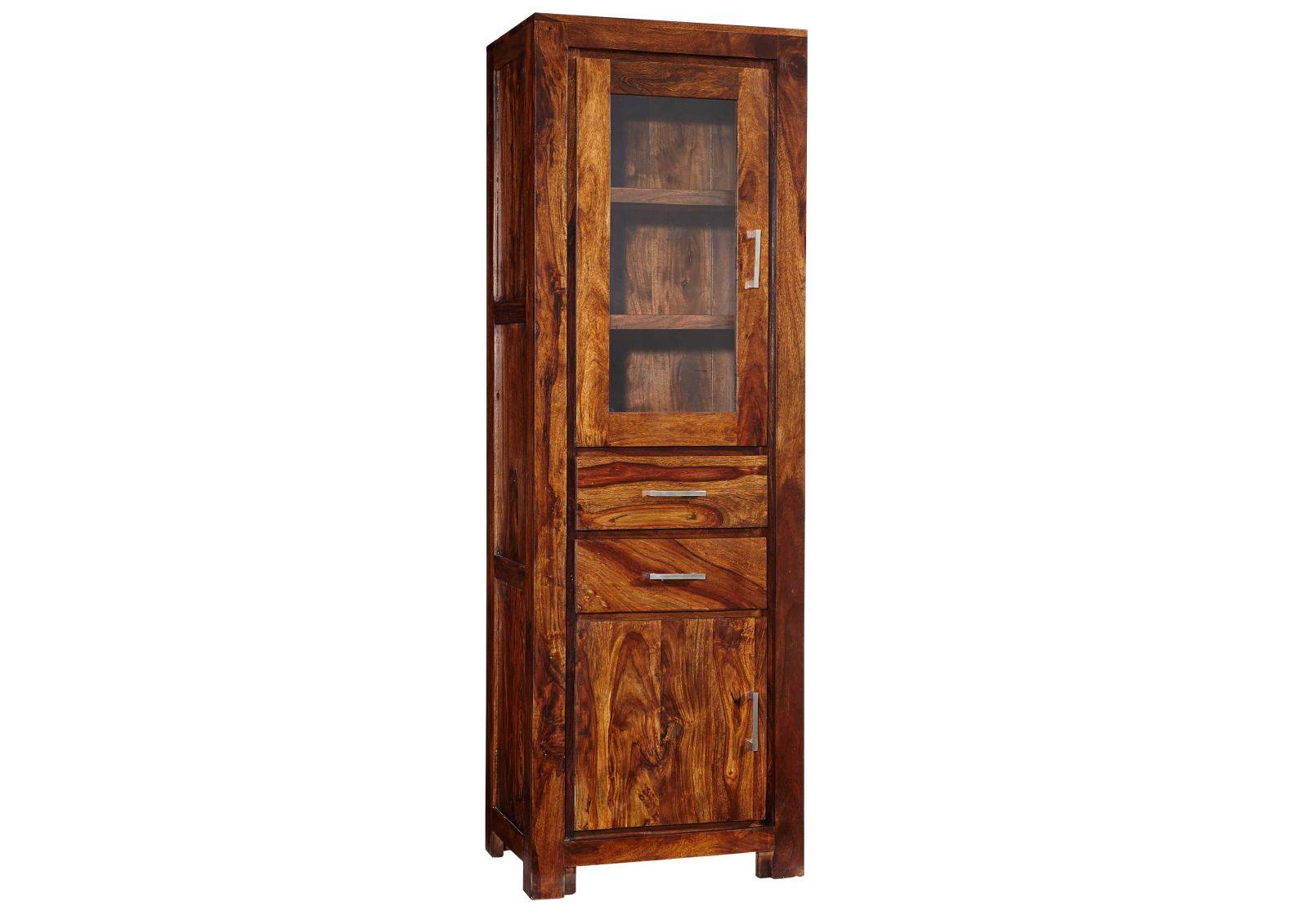 Metro Noble Sheesham Showcase Cabinet #10 - Duraster