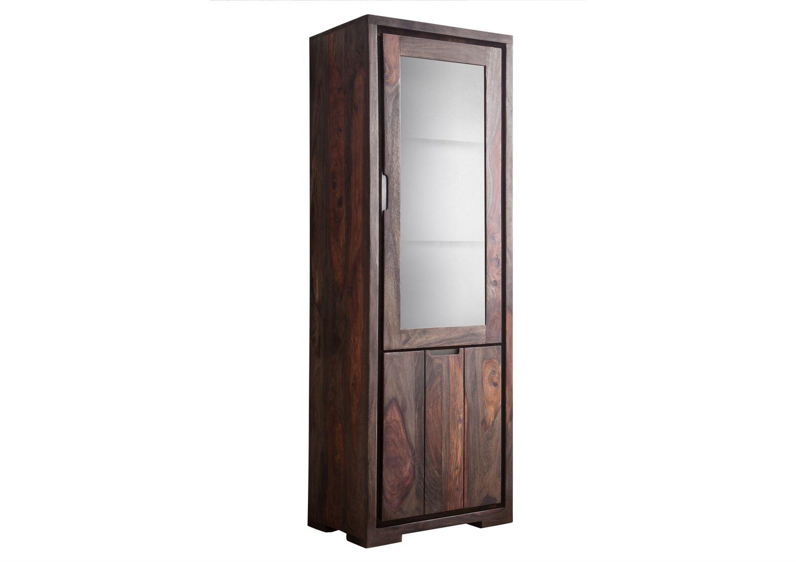 Marvel Modern Sheesham Wood Showcase Cabinet #2 - Duraster