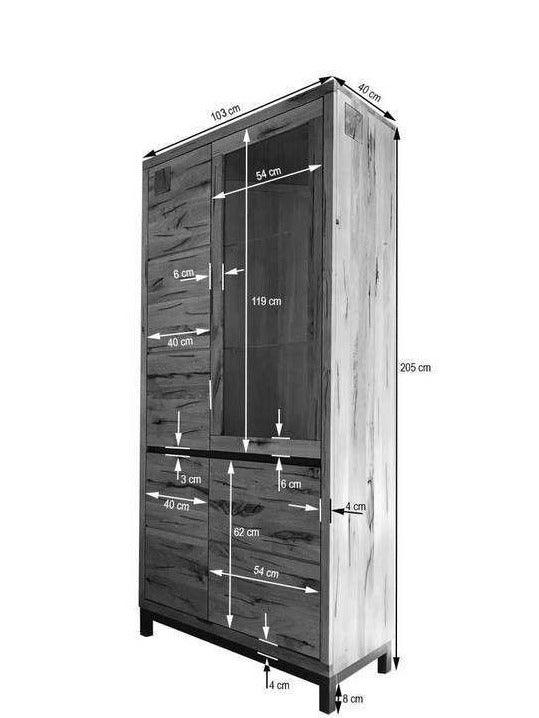 Thar Sheesham Wood Modern Cabinet - Duraster