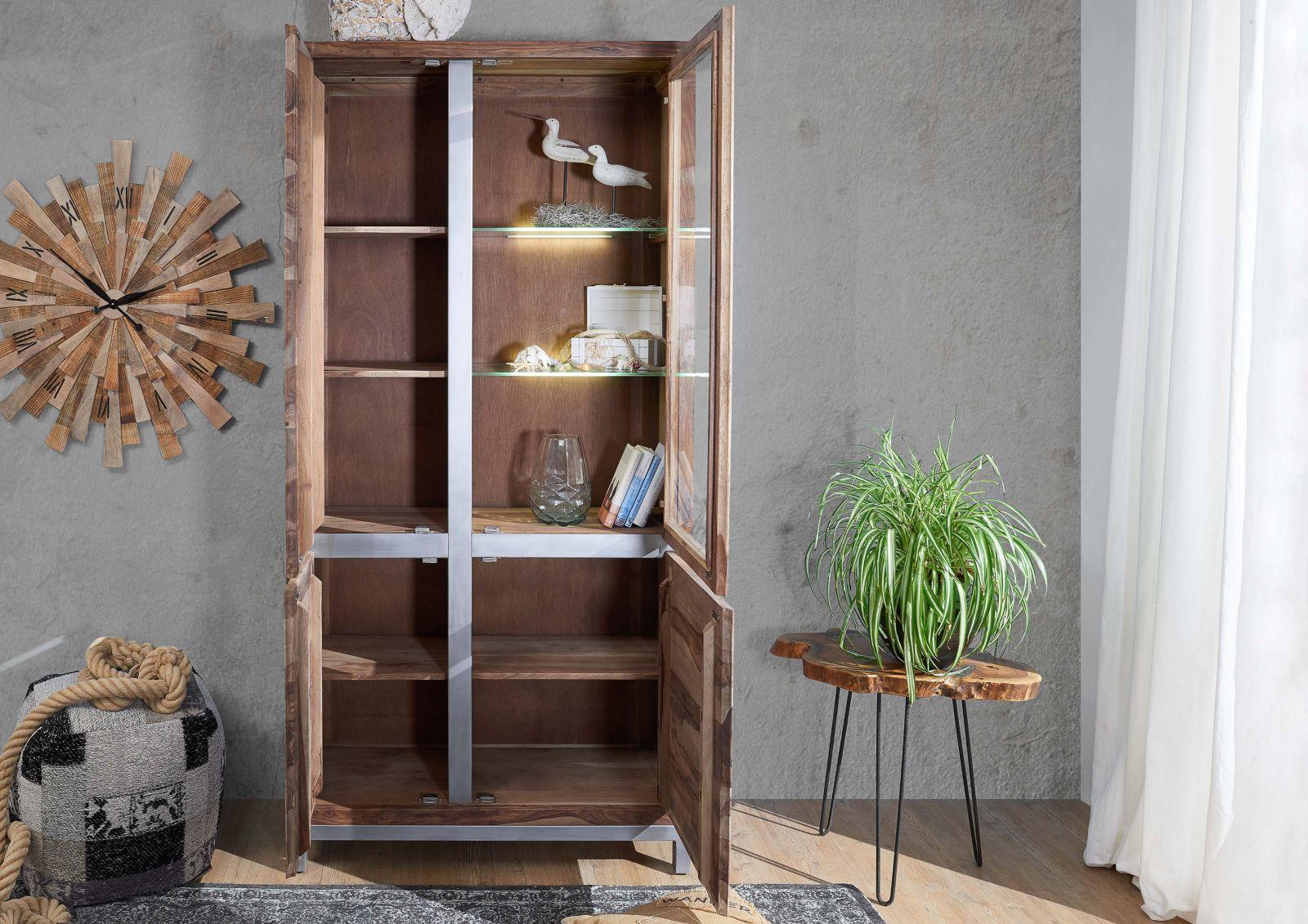 Thar Sheesham Wood Modern Cabinet - Duraster