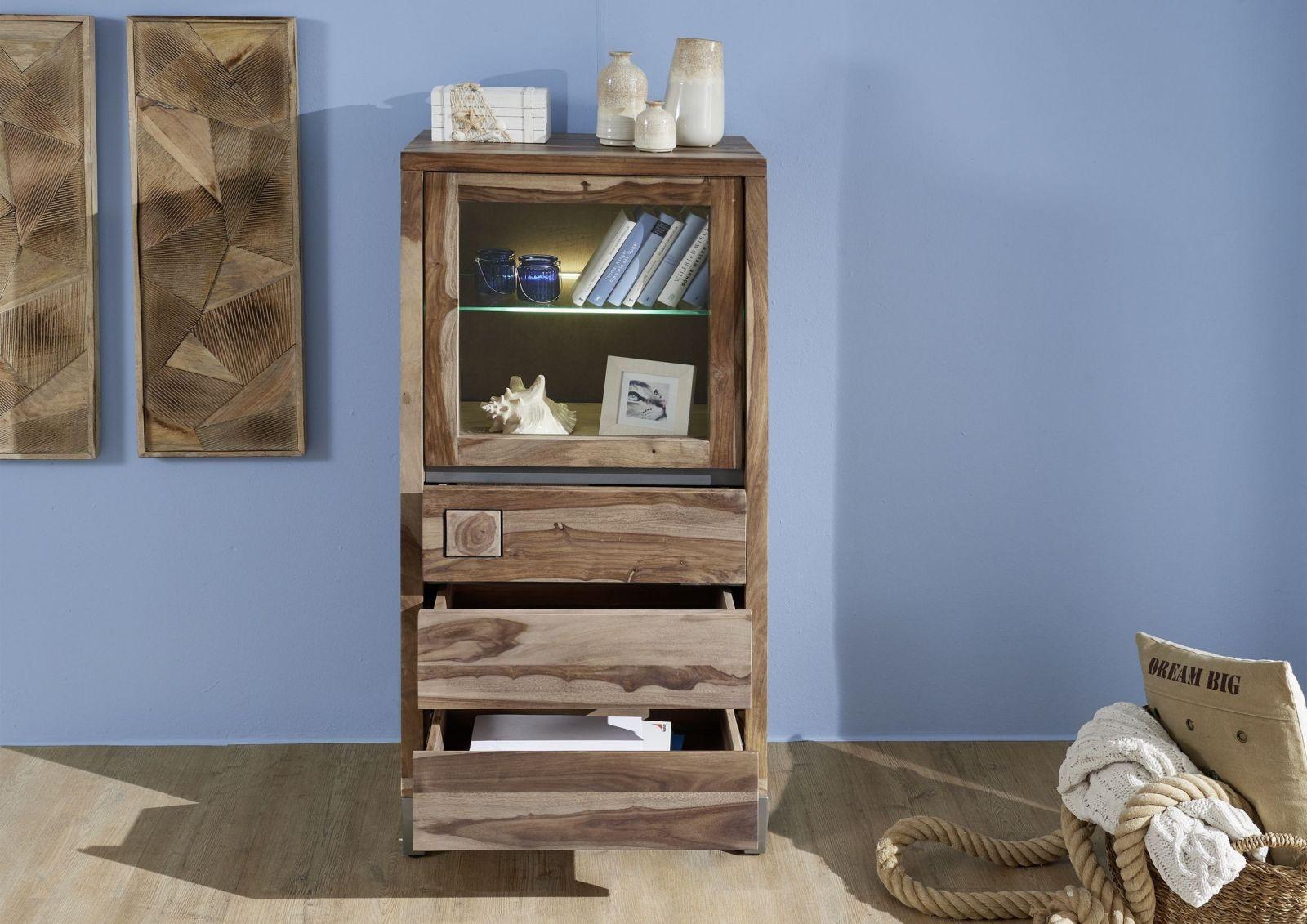 Thar Modern See-through Spacious Cabinet - Duraster