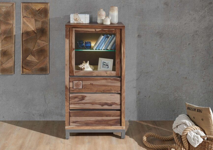Thar Modern See-through Spacious Cabinet - Duraster