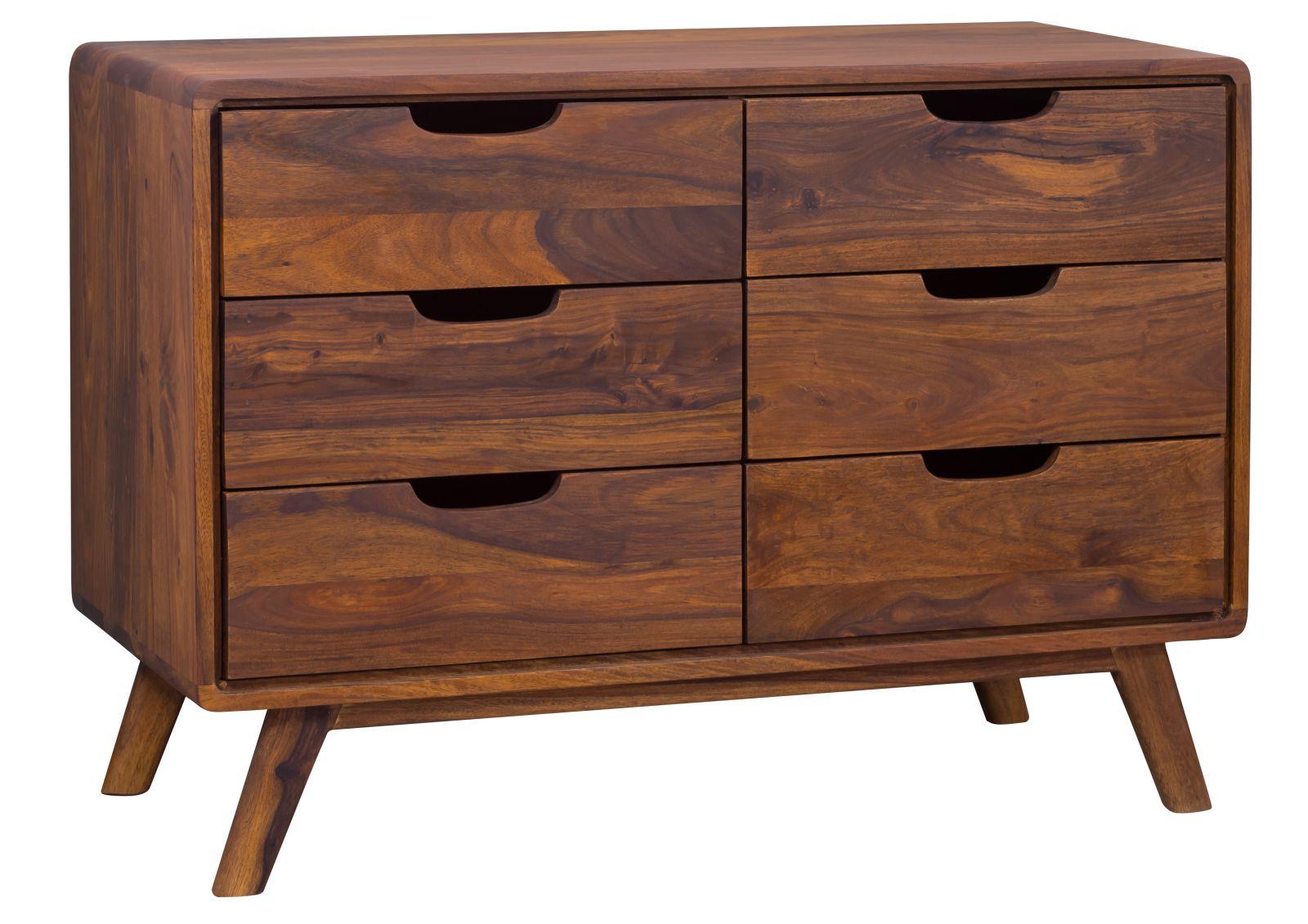 Ummed Modern Sheesham Wood Chest of Drawers Cabinet #4 - Duraster
