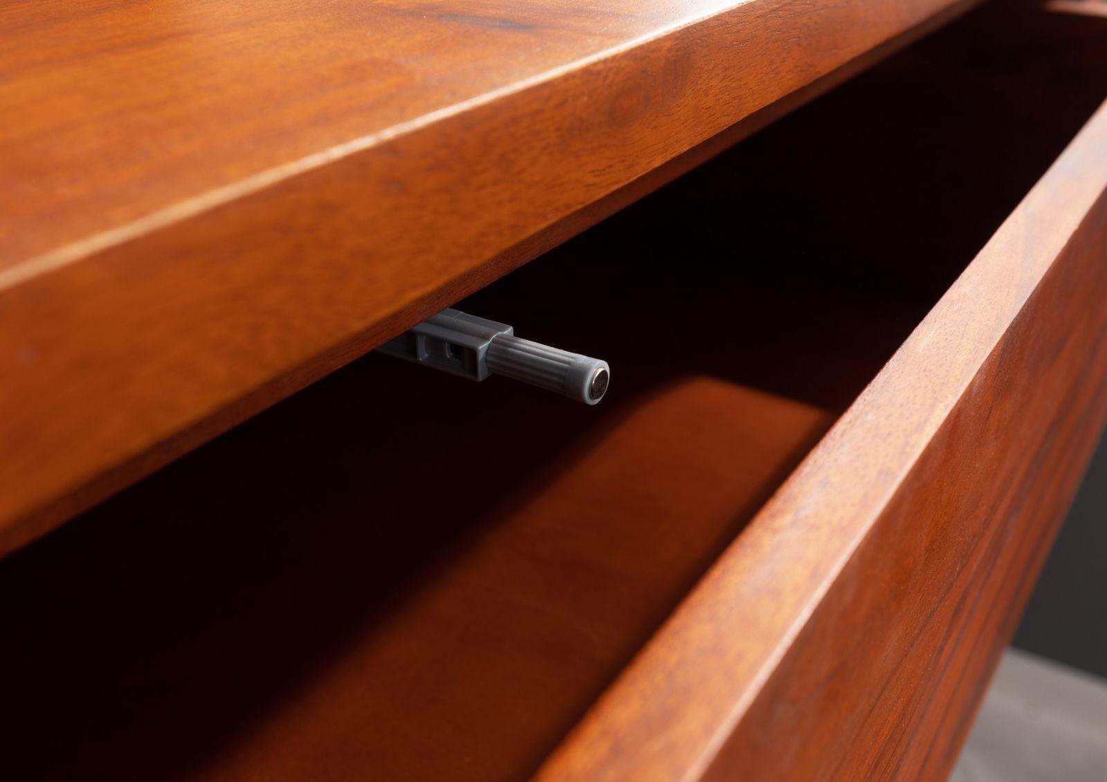 Osian Acacia Modern Style Wide Dresser - Duraster