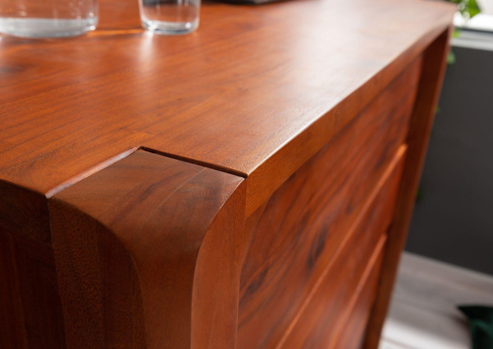 Osian Acacia Modern Style Wide Dresser - Duraster
