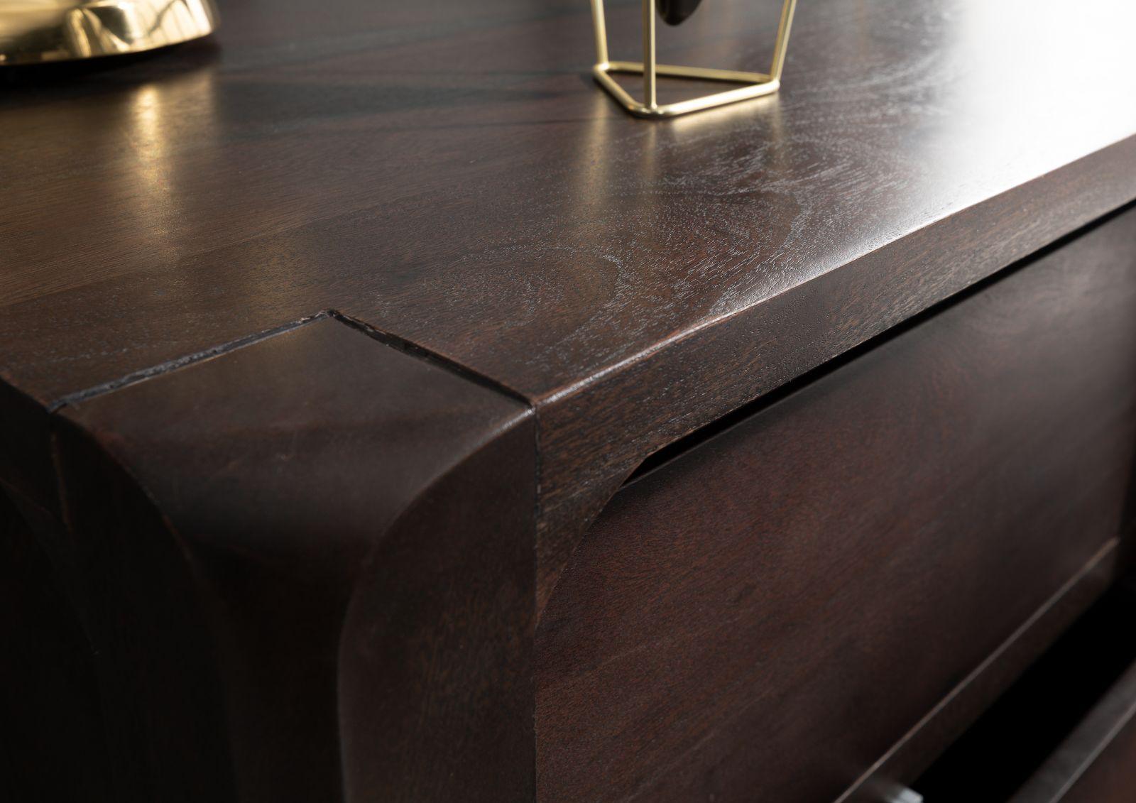 Osian Acacia Elegant Tall Dresser - Duraster