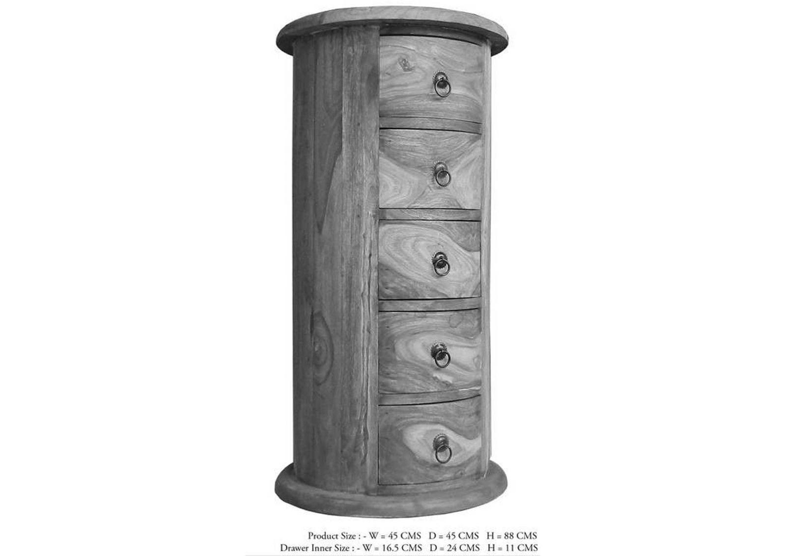 Victoria Stylish Sheesham Dresser Cabinet #5 - Duraster