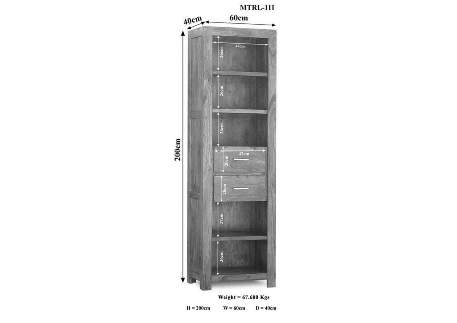 Gangaur Sleek Sheesham Shelf #4 - Duraster