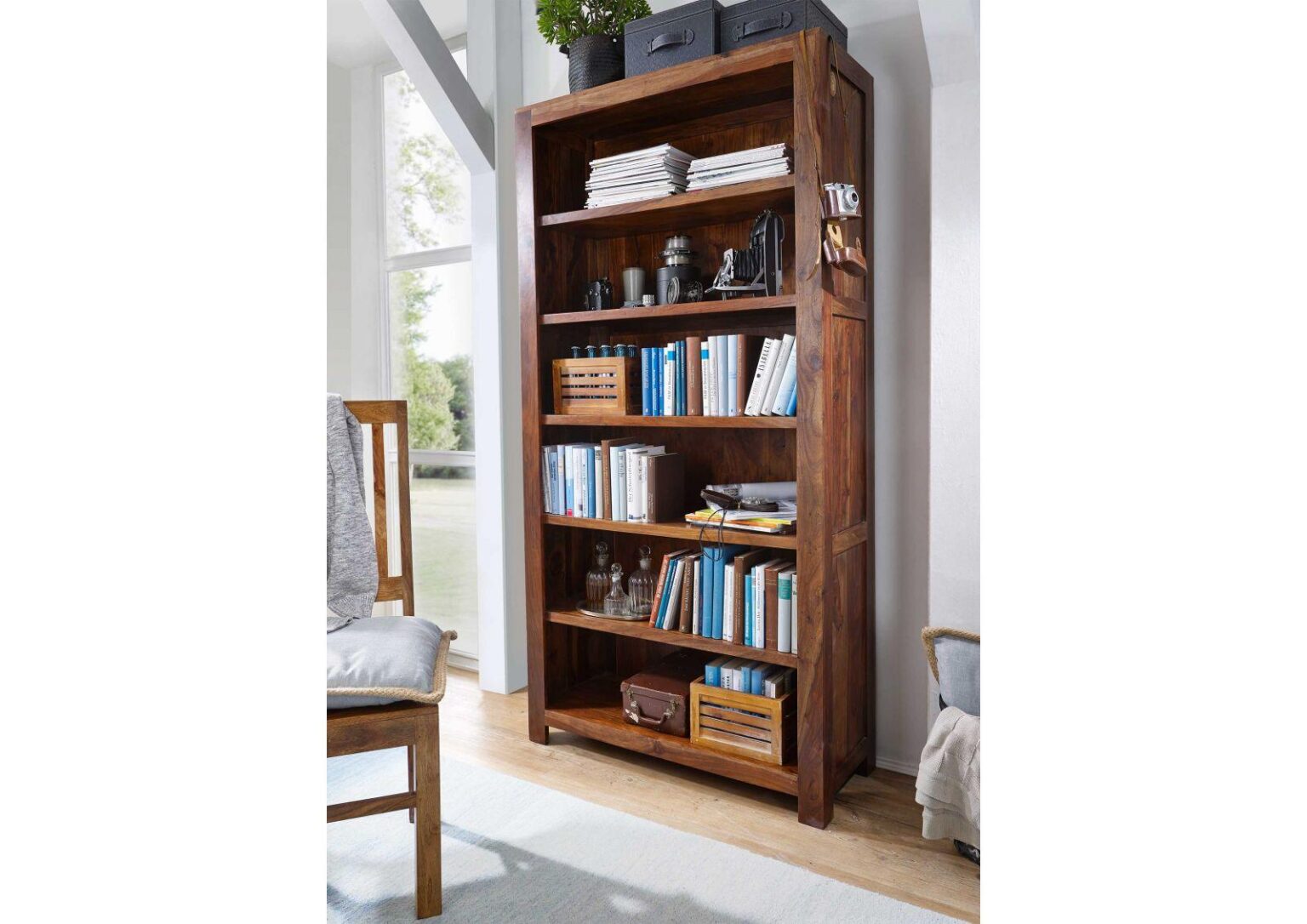 Metro Large Sheesham Shelf #3 - Duraster