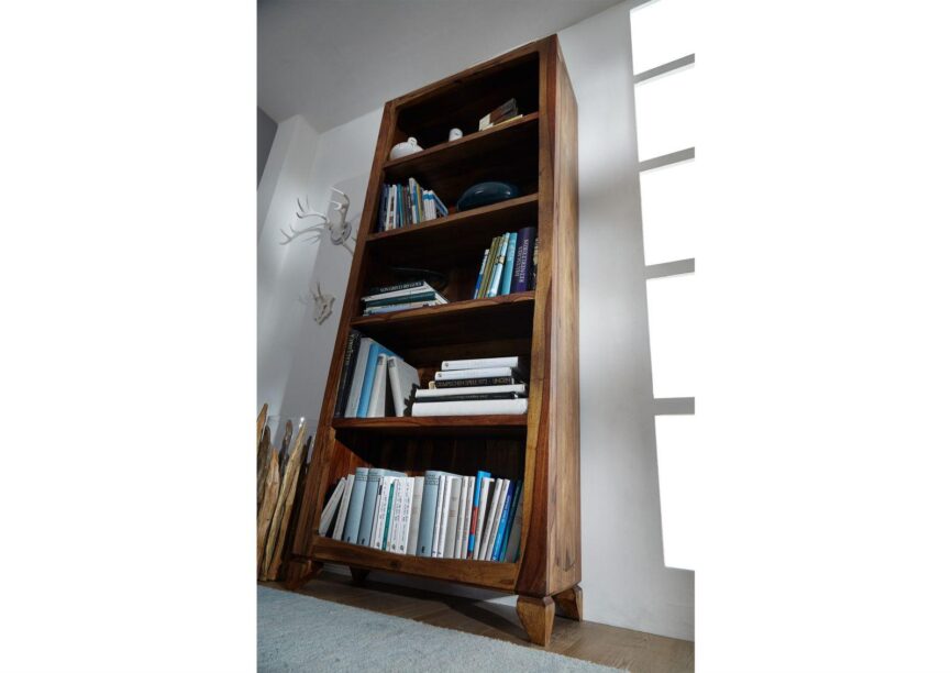 Urbane Sheesham Solid Wood Modern Shelf - Duraster