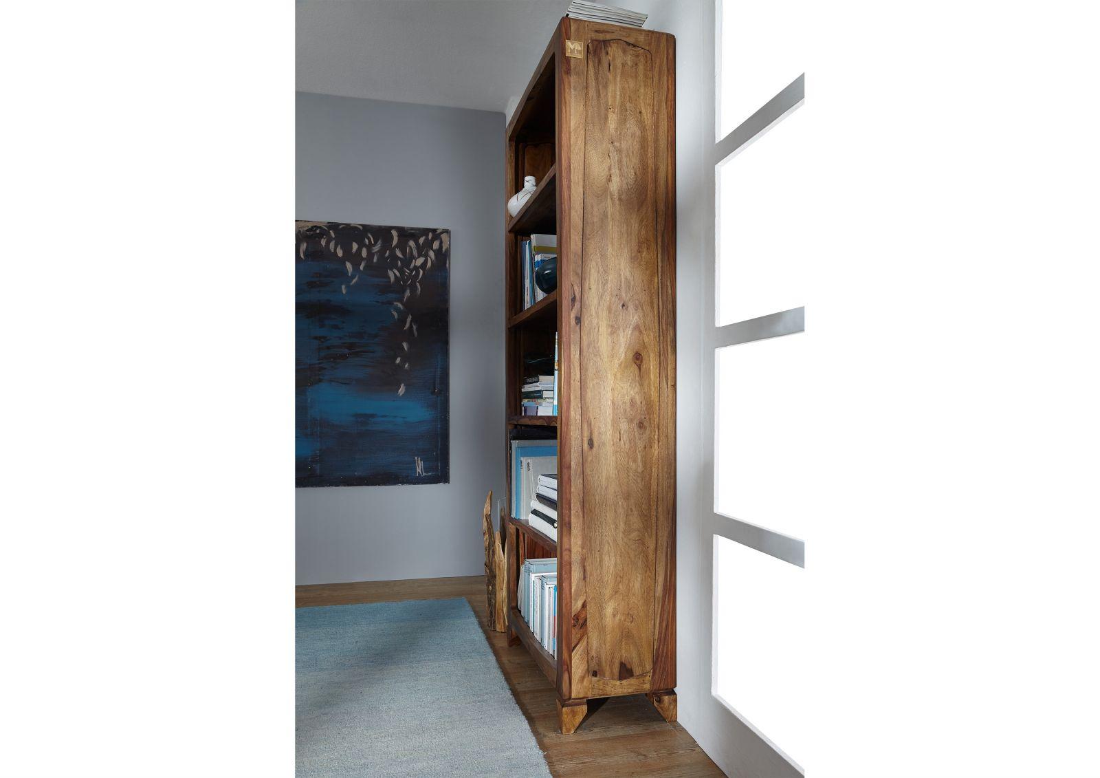 Urbane Sheesham Solid Wood Modern Shelf - Duraster