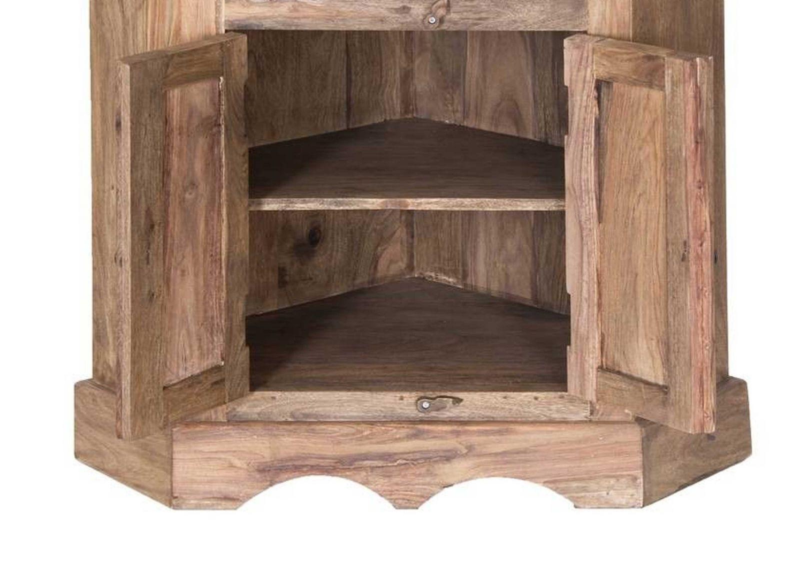 Victoria Elegant Sheesham Corner Shelf #2 - Duraster
