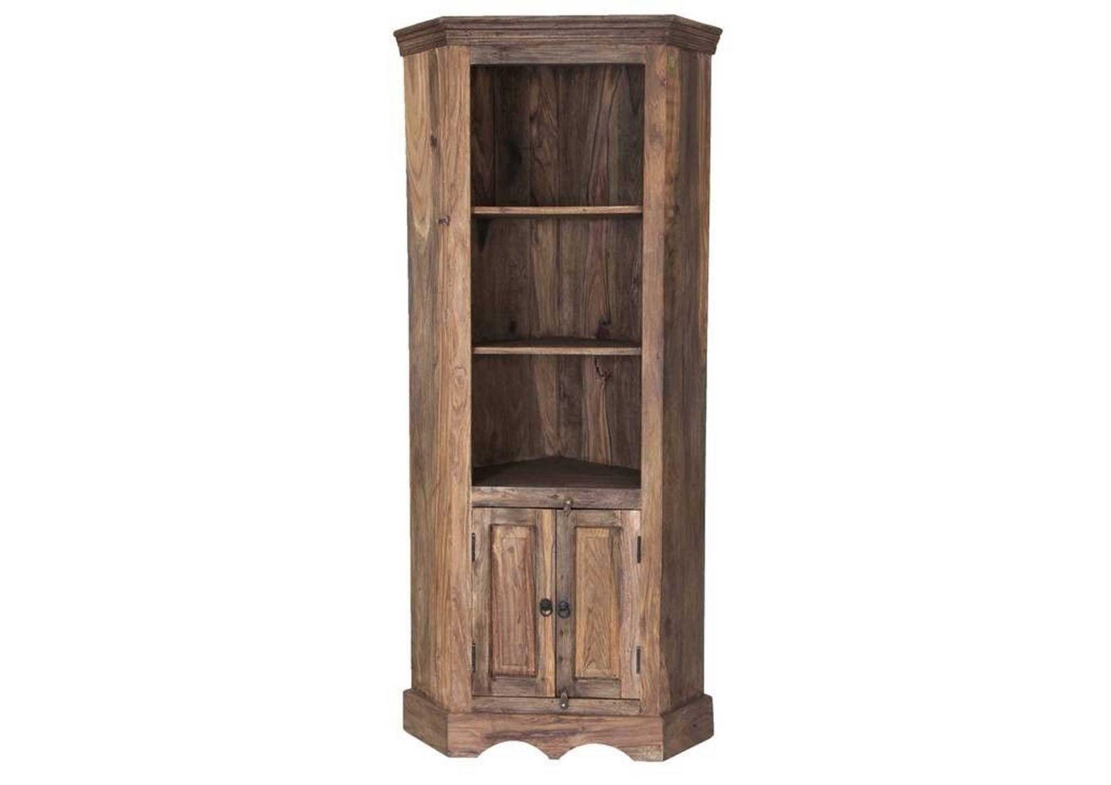 Victoria Elegant Sheesham Corner Shelf #2 - Duraster