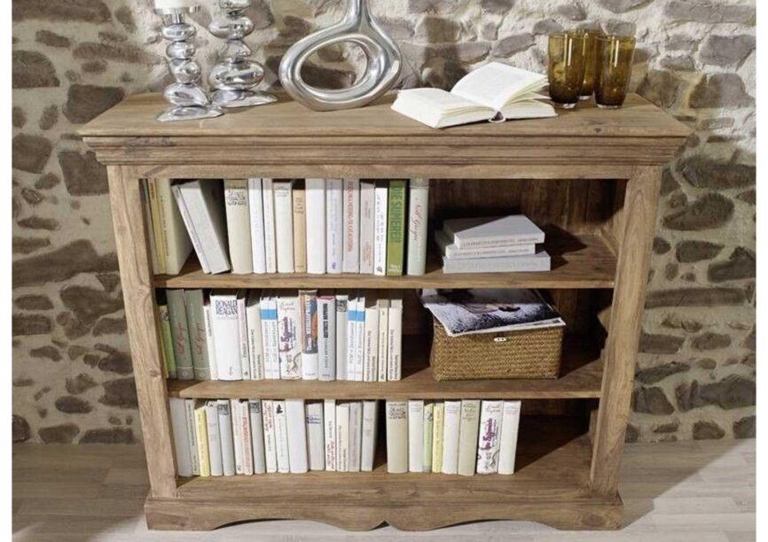 Victoria Primitive Sheesham wide shelf #3 - Duraster