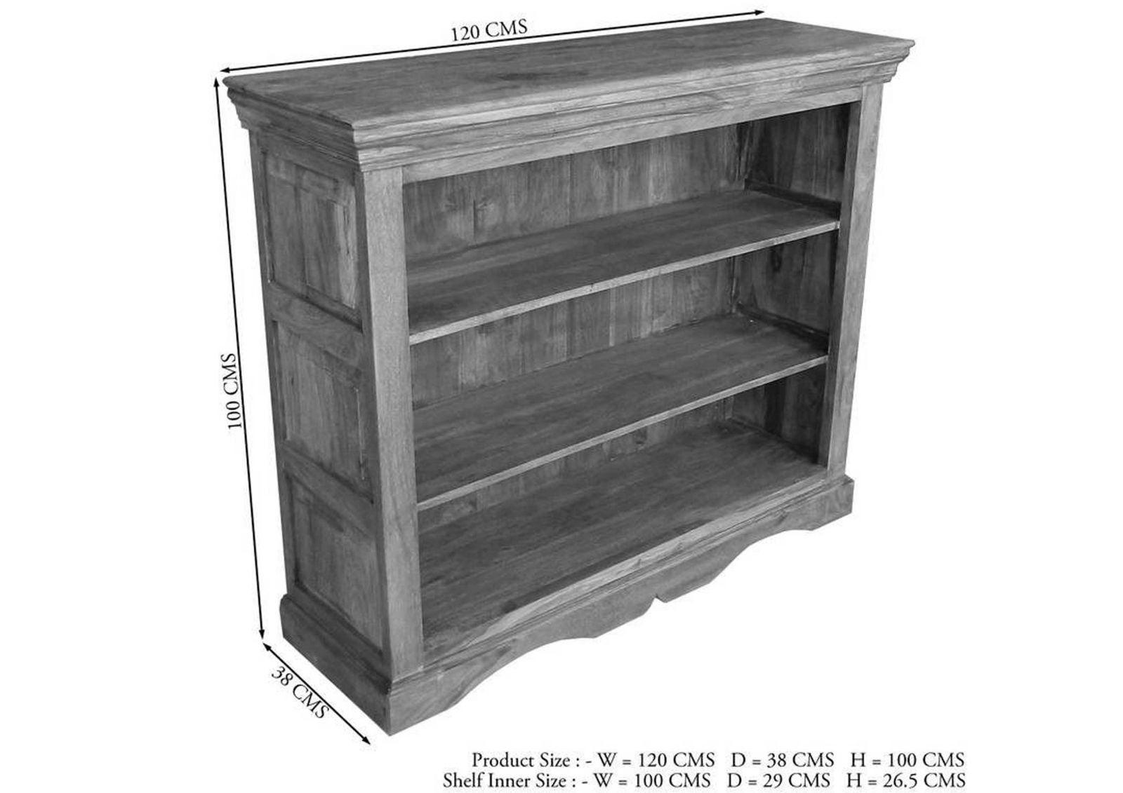 Victoria Primitive Sheesham wide shelf #3 - Duraster