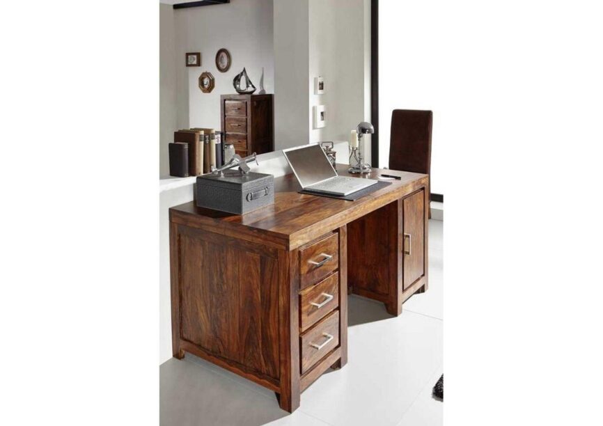 Metro Newlook Sheesham Desk - Duraster