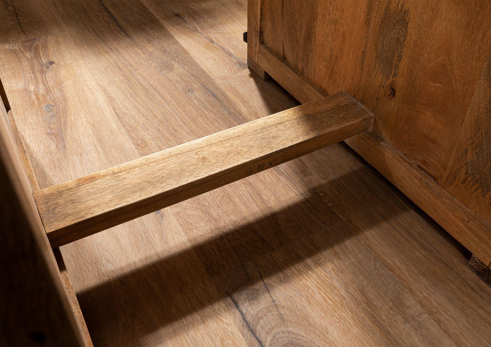 Locomo Industrial Style Solid Wood Desk - Duraster