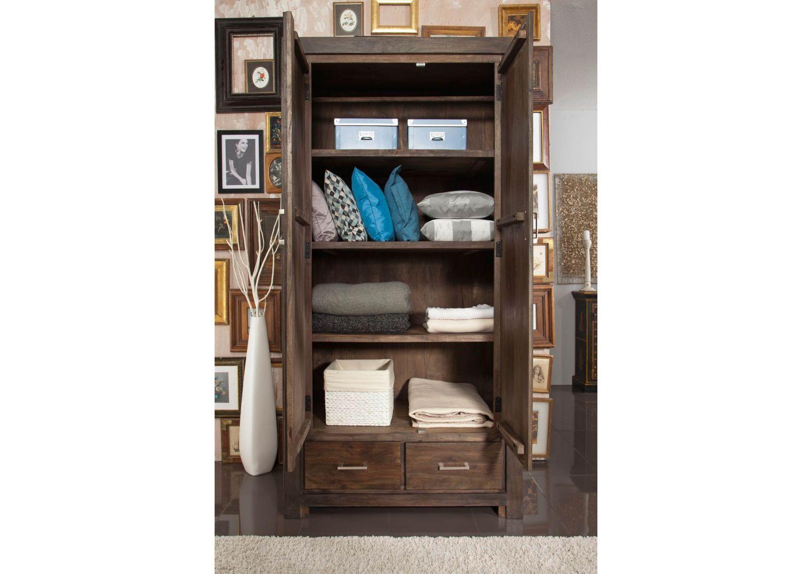 Gangaur Refined Sheesham Wardrobe Cabinet #10 - Duraster