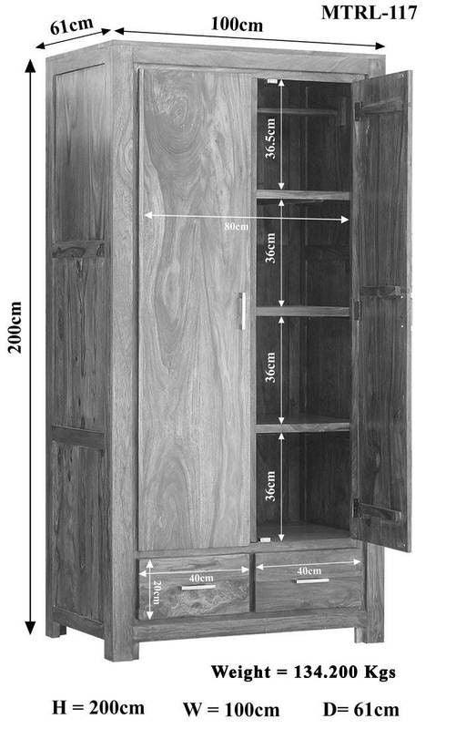 Metro Superior Sheesham Coat Rack #14 - Duraster