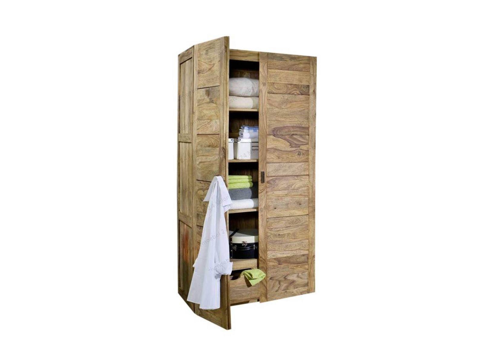 Nature Exclusive Sheesham Wardrobe Cabinet #1 - Duraster