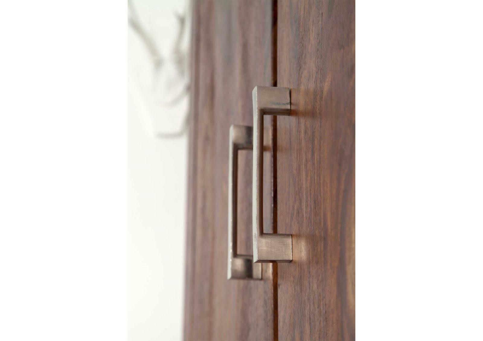 Metro Large Sheesham Cupboard Cabinet #4 - Duraster