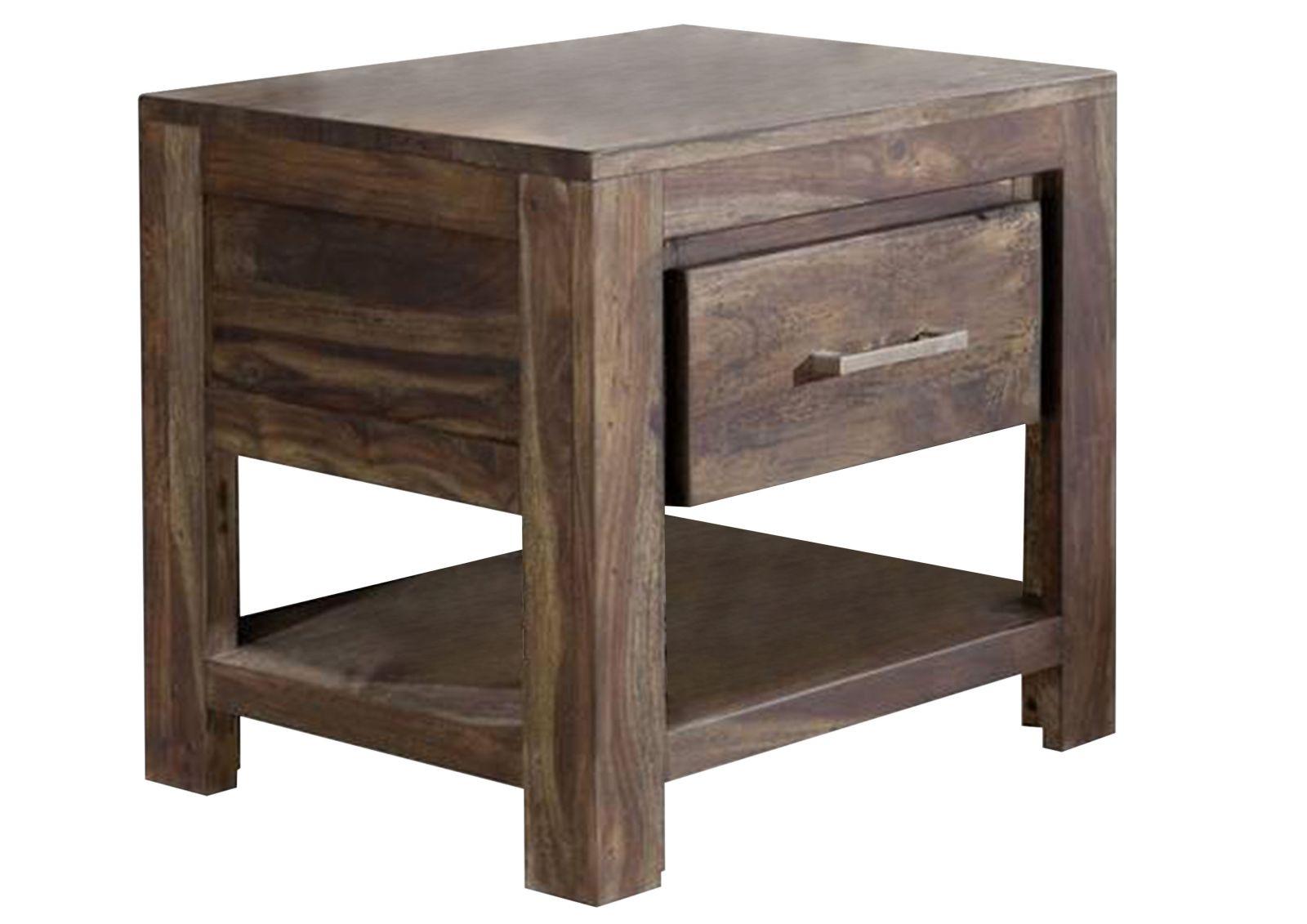 Gangaur Sleek Sheesham bedside Table - Duraster