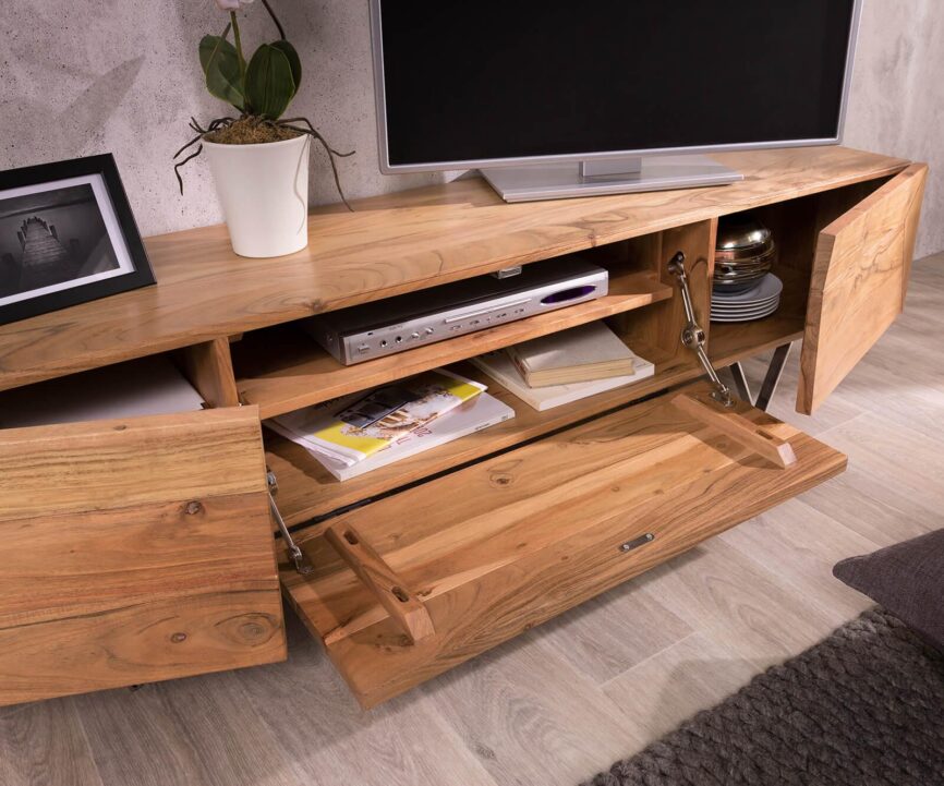 Massiv TV stand Wyatt acacia nature #3 - Duraster