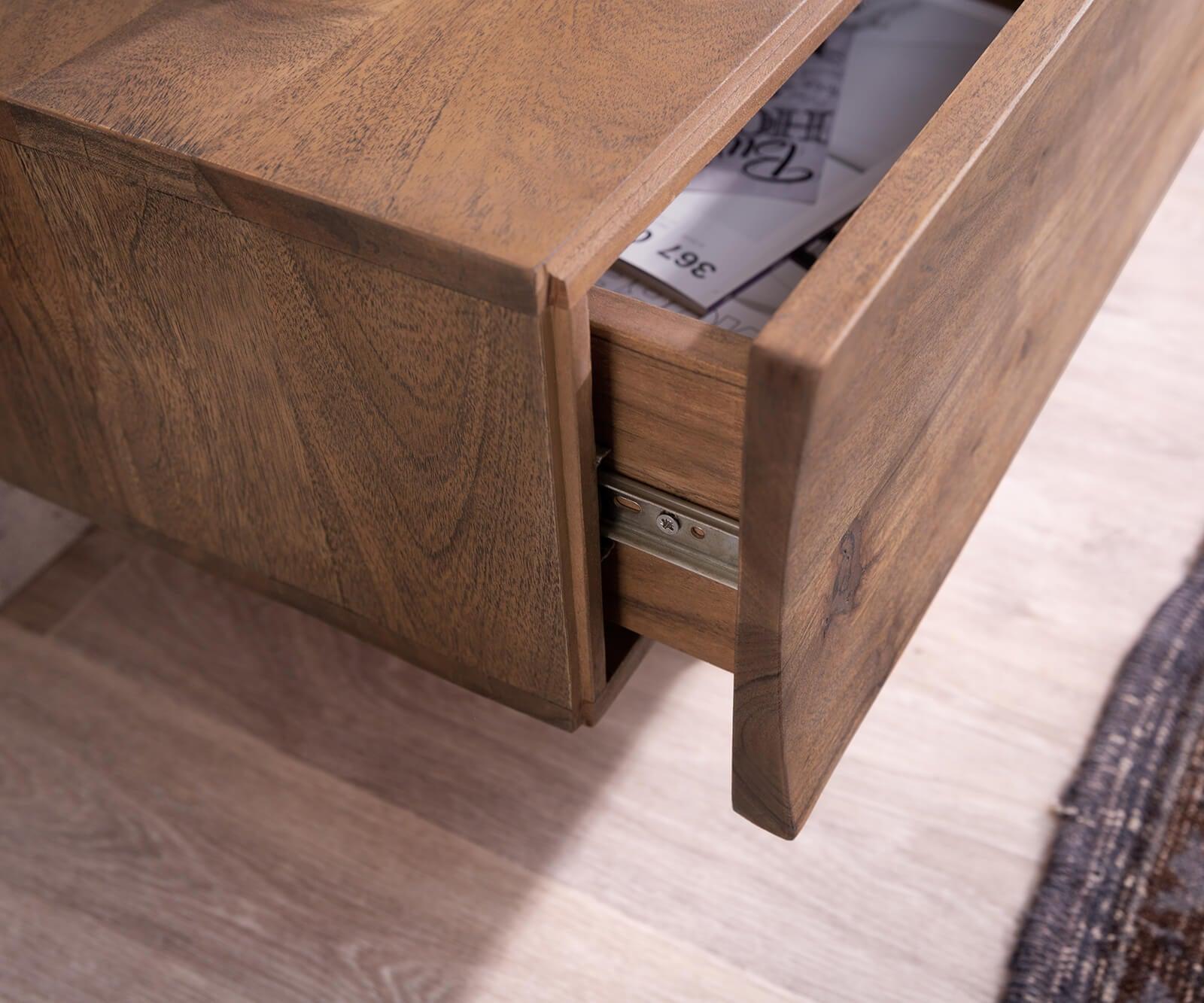 Massiv TV stand acacia brown 220 cm #6 - Duraster
