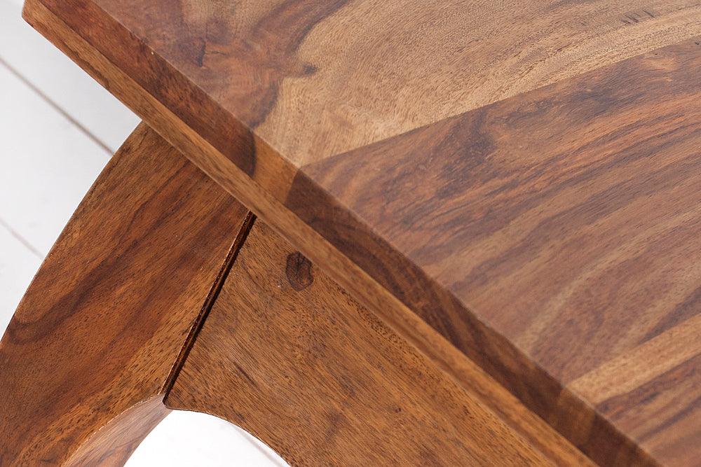 opium coffee table sheesham 60 cm - Duraster