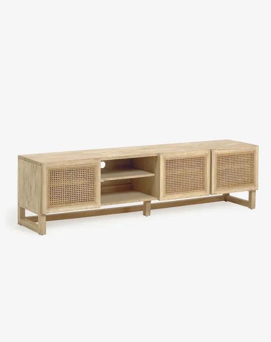 Veeran TV Unit Mango Wood #1 - Duraster