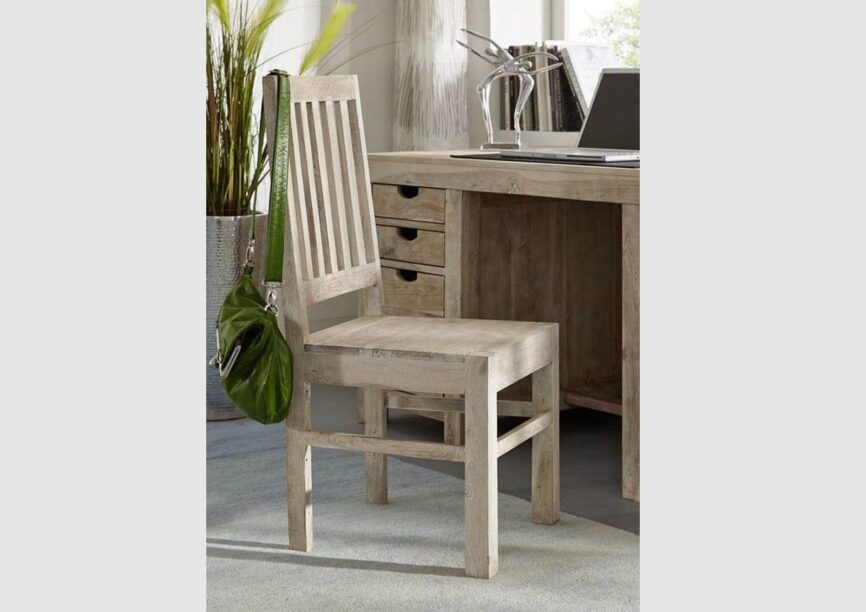 Novo Acacia Sturdy Solid Wood Chair - Duraster