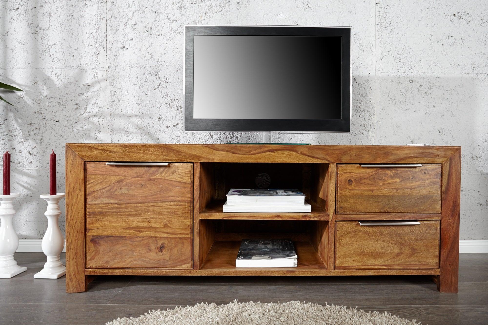 sheesham tv cabinet 135 cm - Duraster