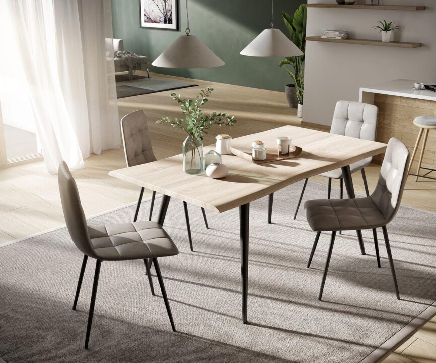 MobelMassev Dining set Adesso oak #1 - Duraster