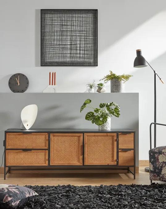 Kracx TV Unit Mango Wood #3 - Duraster