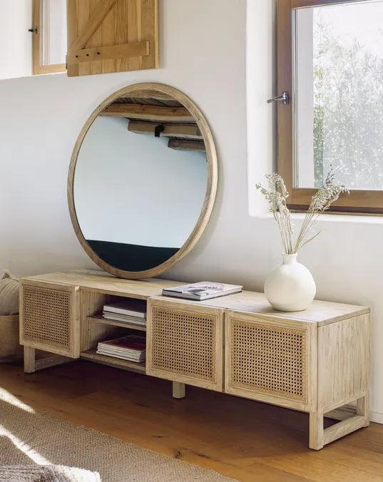 Veeran TV Unit Mango Wood #1 - Duraster