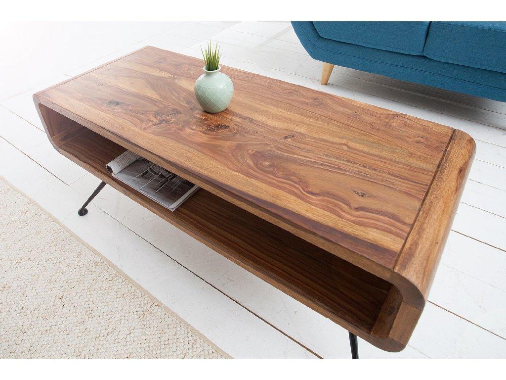 Massive coffee table Maron 100x40 cm - Duraster