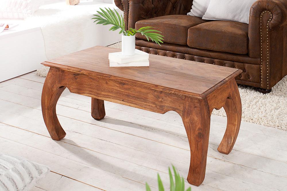 opium coffee table acacia 100 cm - Duraster